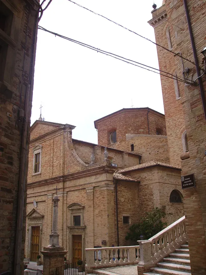 La carte Cathédrale de Ripatransone