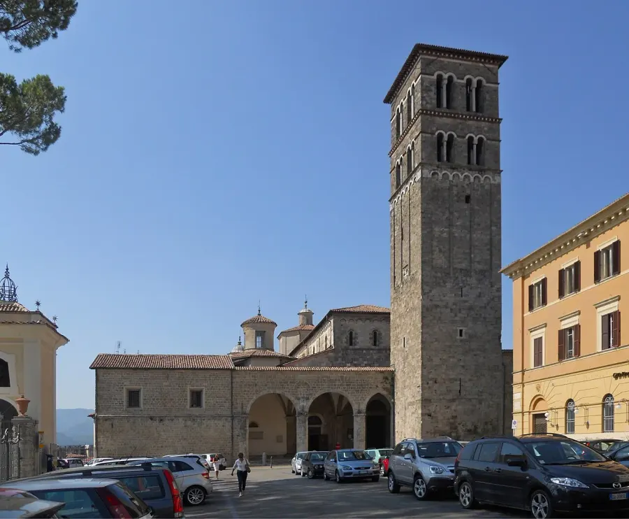 La carte Cathédrale de Rieti