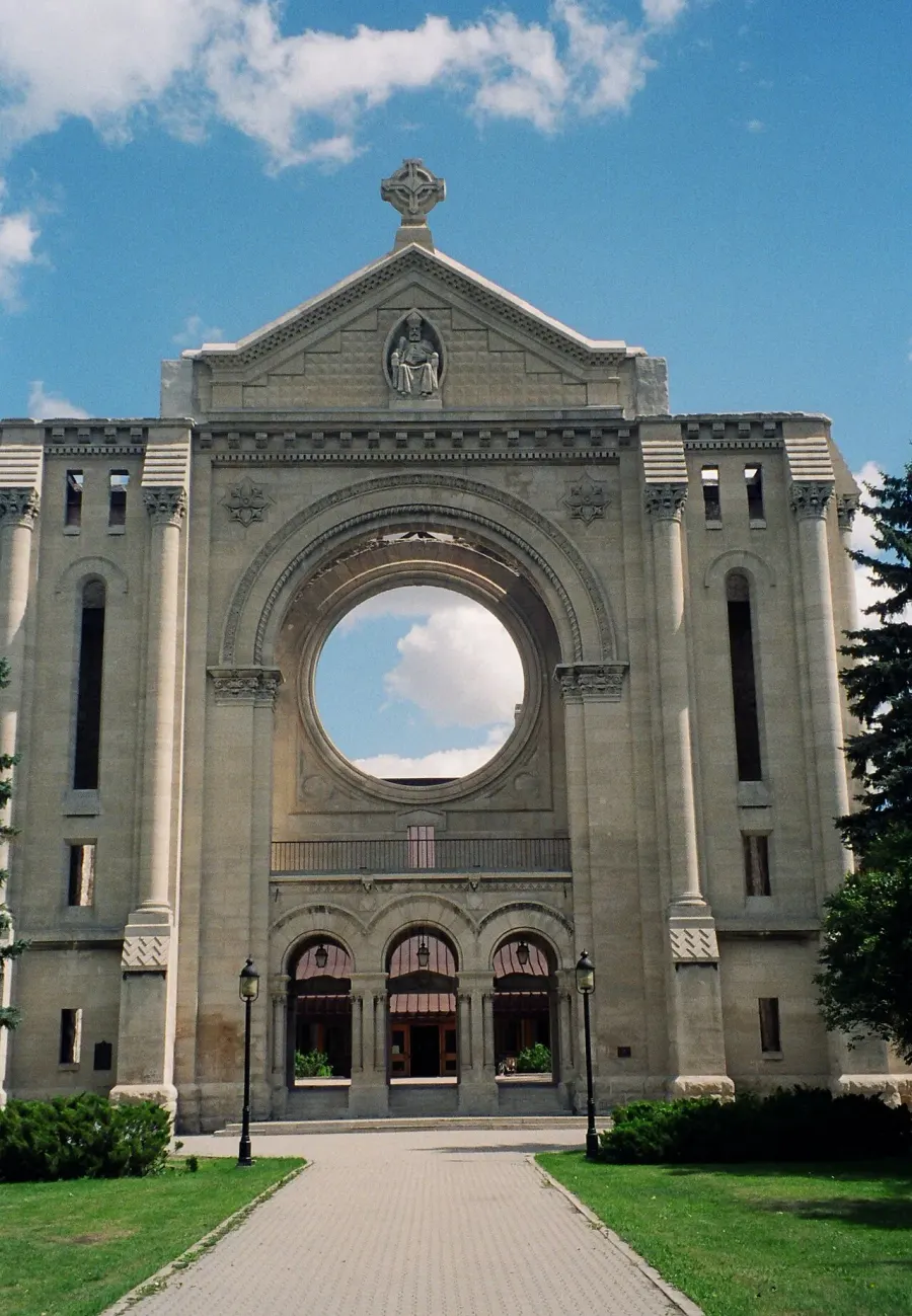 La carte Cathédrale Saint-Boniface de Saint-Boniface