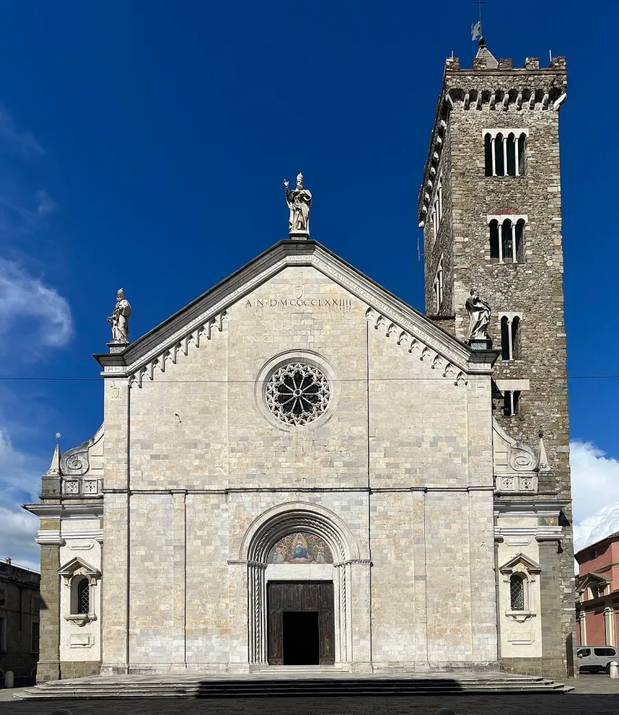 La carte Cathédrale de Sarzana