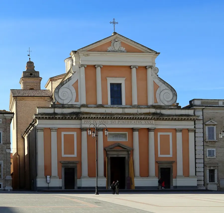 La carte Cathédrale de Senigallia