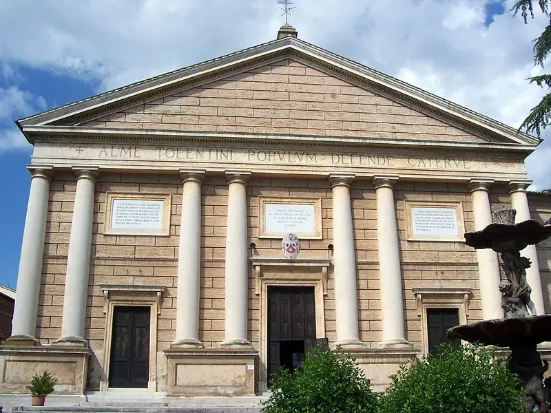 La carte Cathédrale de Tolentino