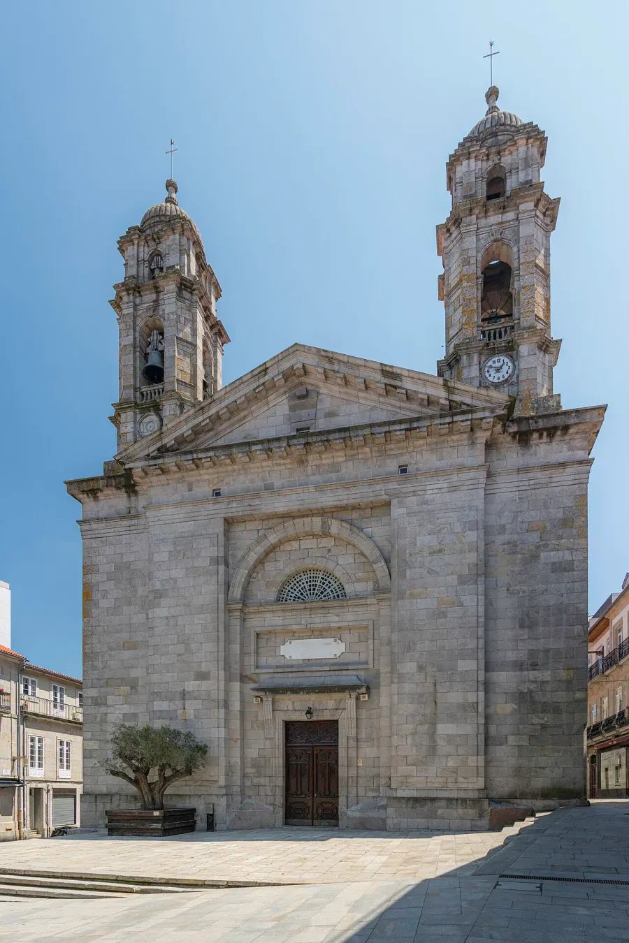 La carte Collégiale de Vigo