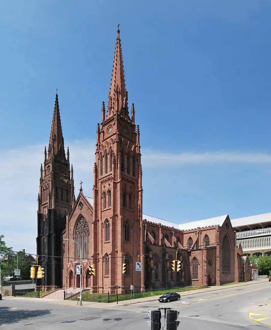 La carte Cathédrale de l'Immaculée-Conception d'Albany