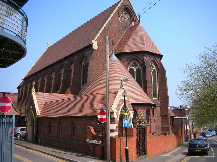 La carte Cathédrale orthodoxe de Birmingham