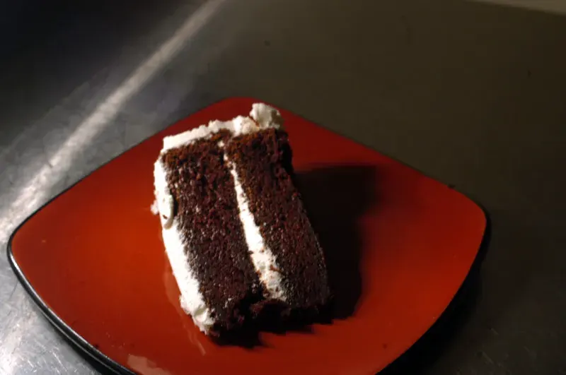 The Devil's food cake card