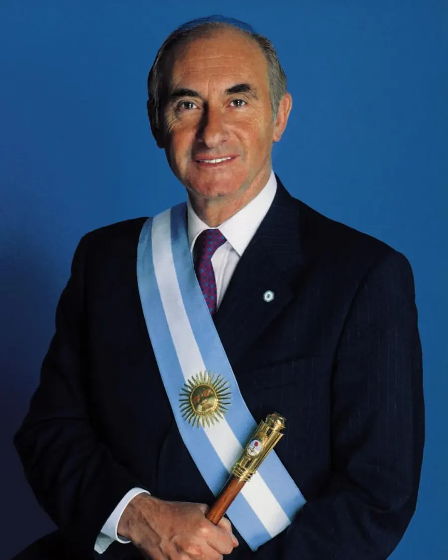 La carte Fernando de la Rúa
