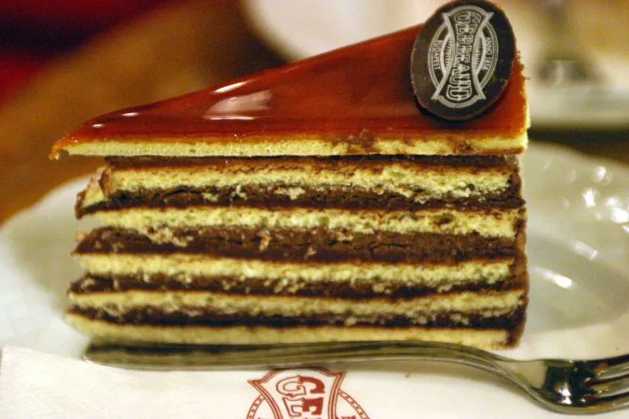 La carte Tarte Dobos