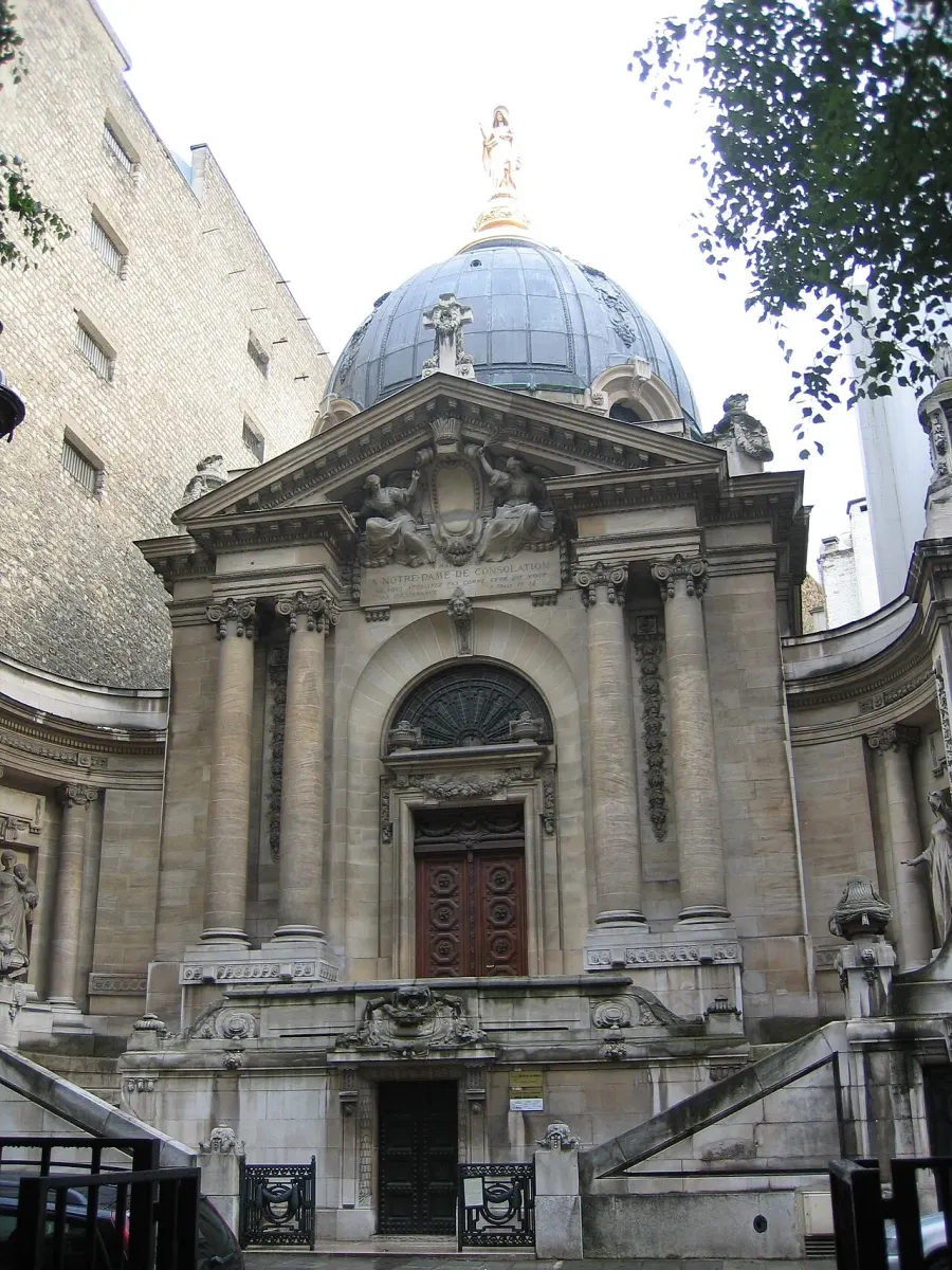 La carte Chapelle Notre-Dame-de-Consolation de Paris