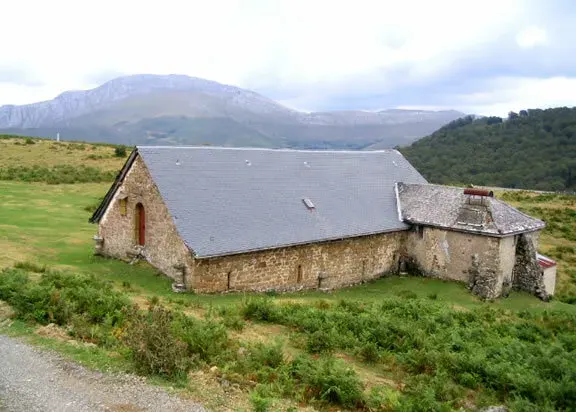 The Chapelle Saint-Sauveur d'Iraty card