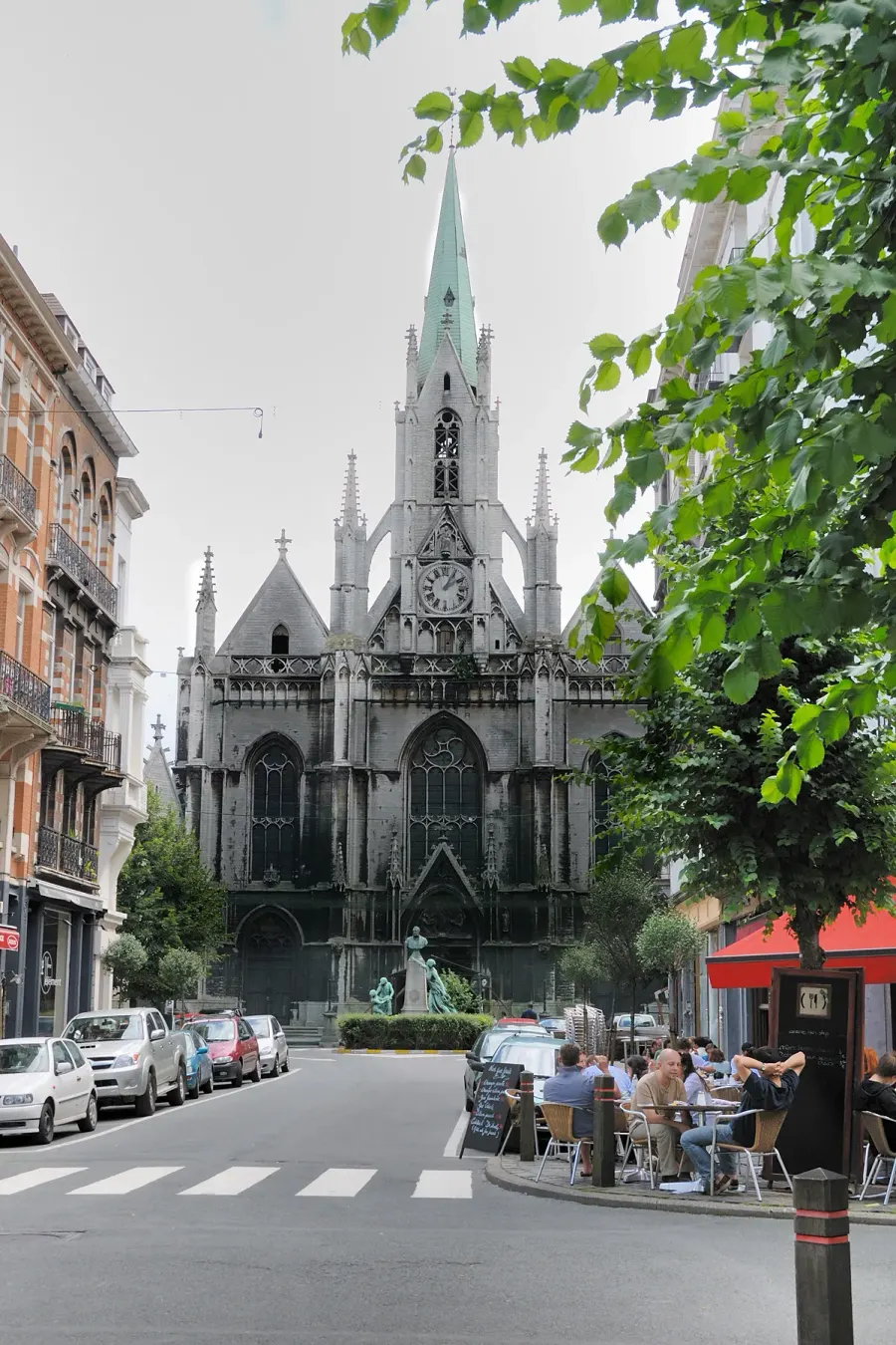 La carte Église Saint-Boniface d'Ixelles