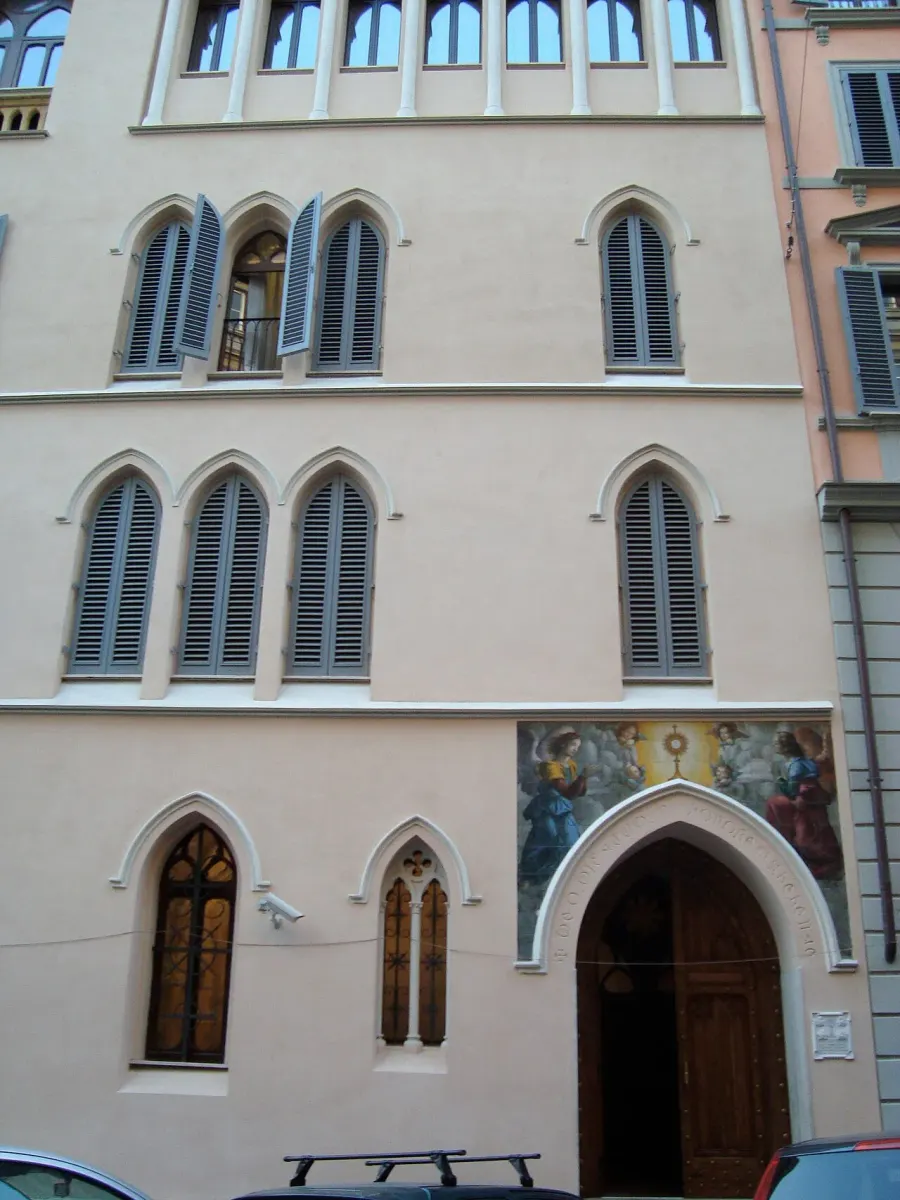 La carte Chapelle Sant'Elena