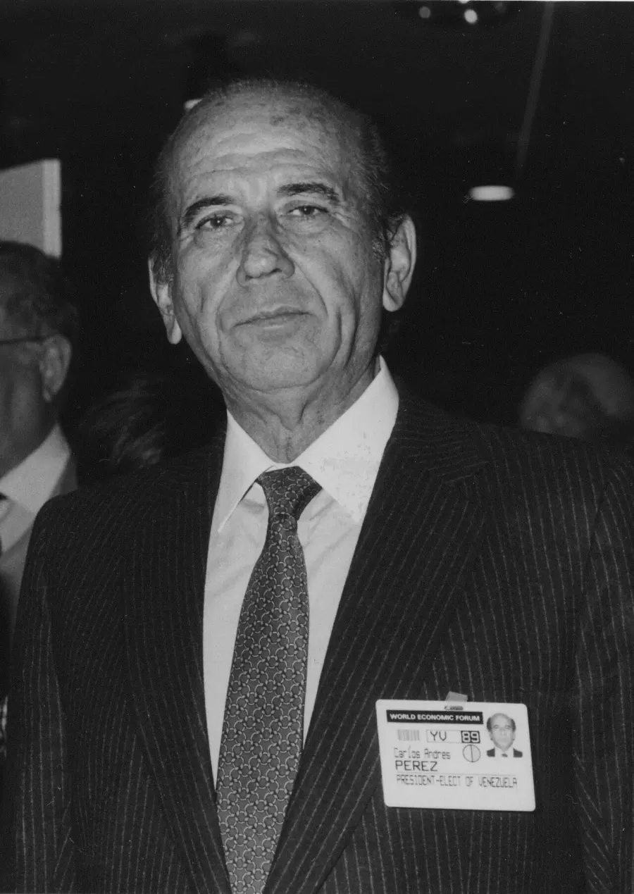 La carte Carlos Andrés Pérez