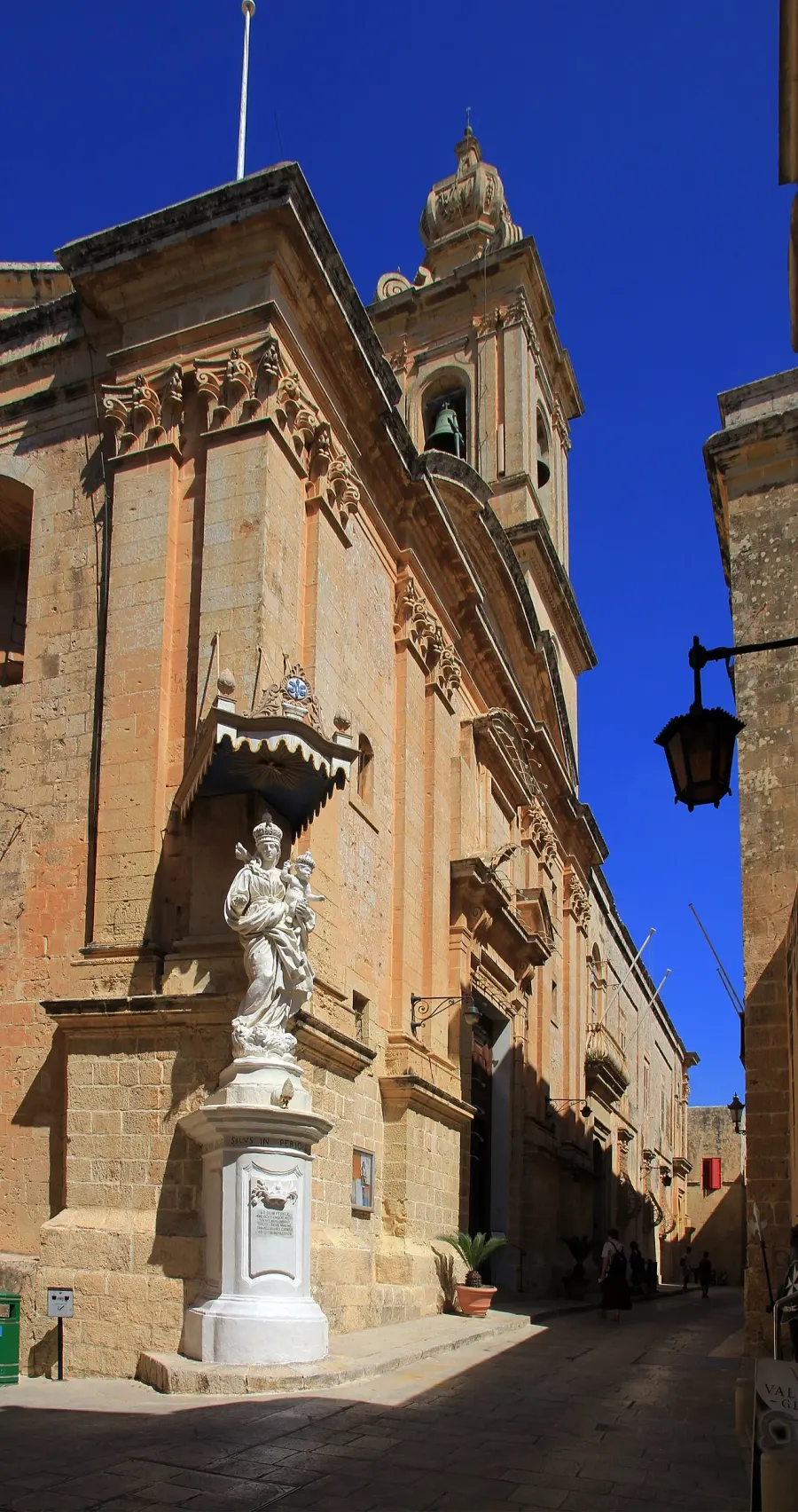 La carte Prieuré et église carmélites de Mdina