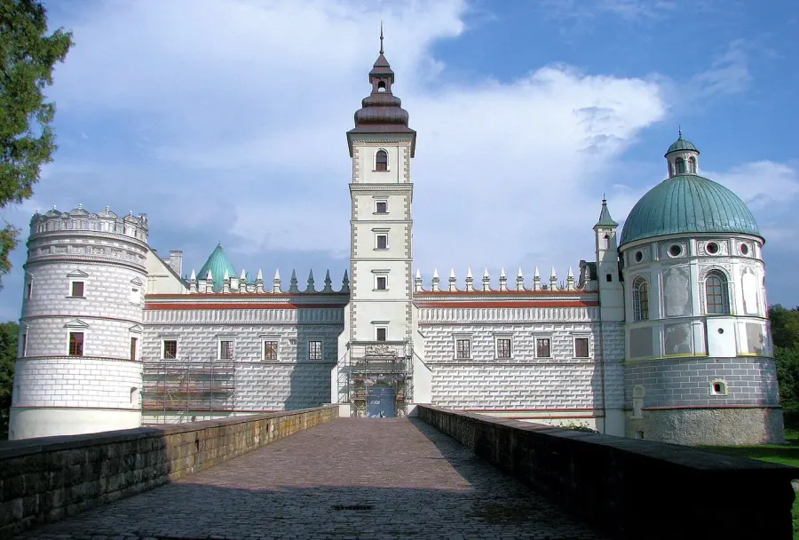 La carte Château de Krasiczyn