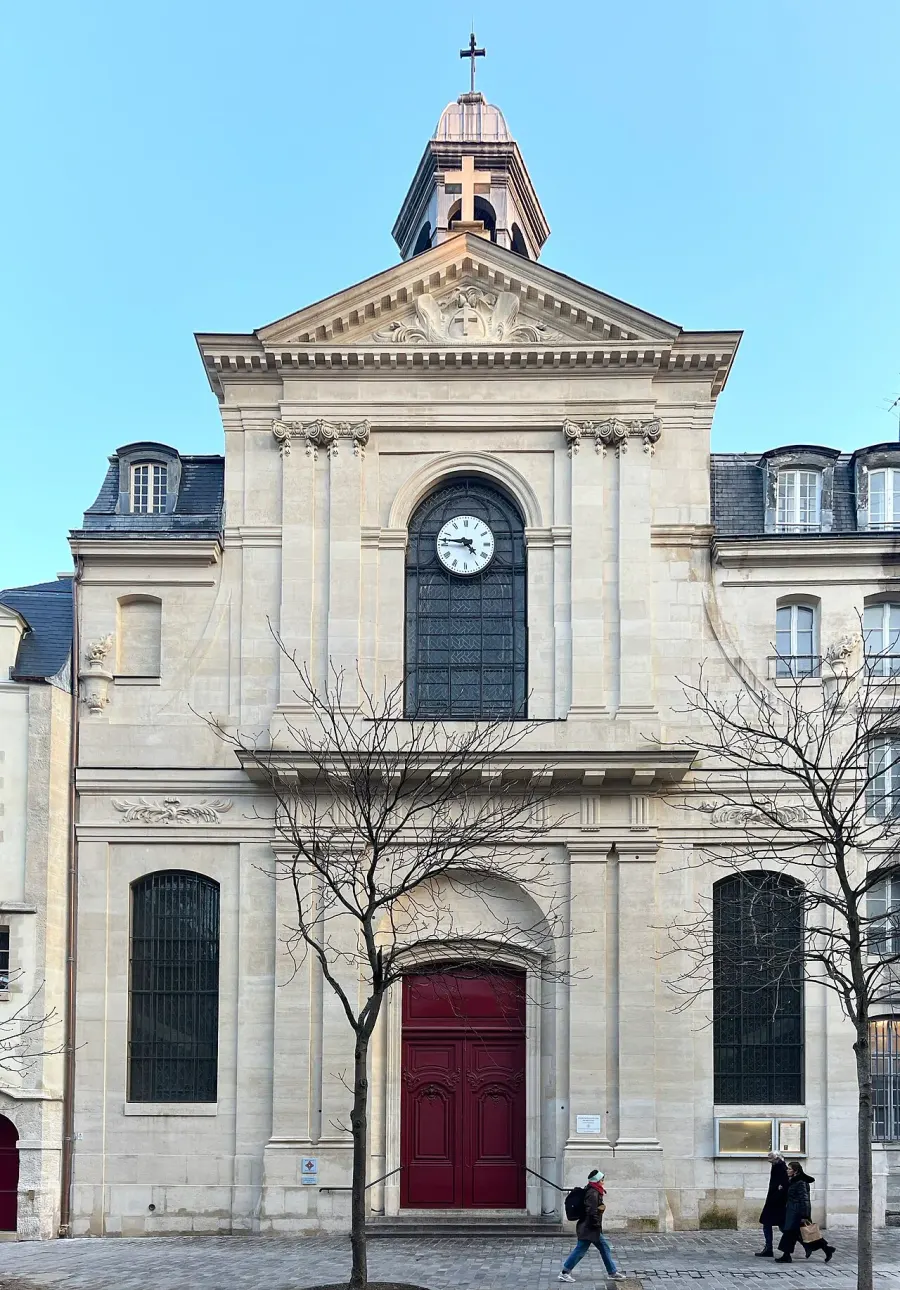 La carte Cloître et église des Billettes