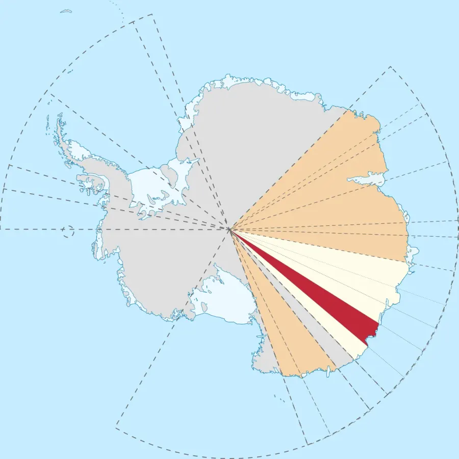 La carte Côte de Banzare