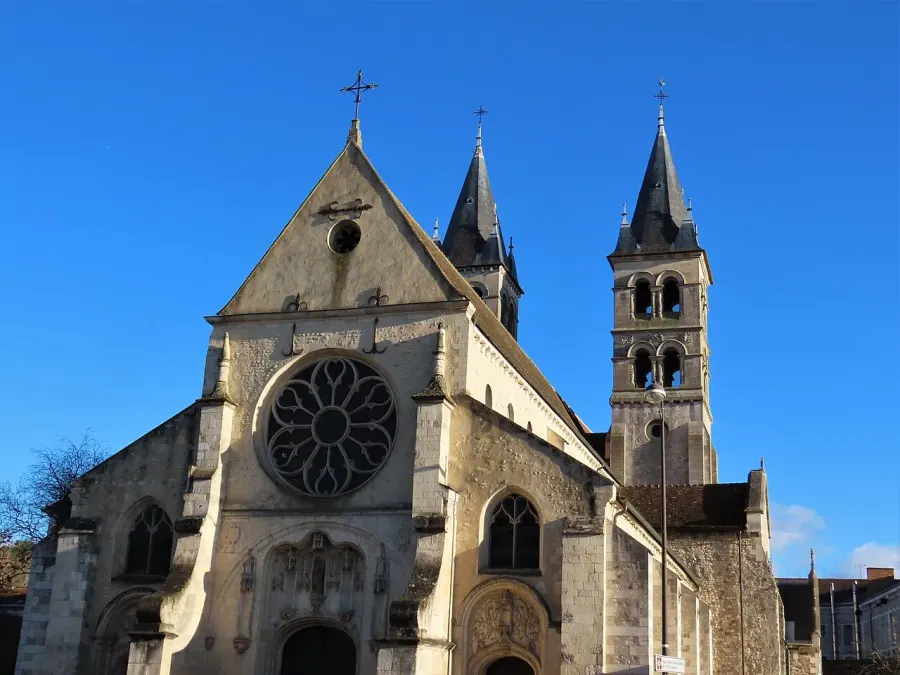 La carte Collégiale Notre-Dame de Melun