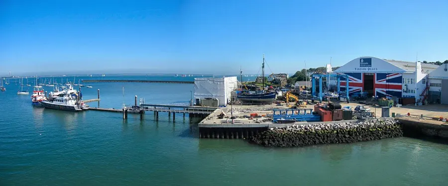 La carte East Cowes