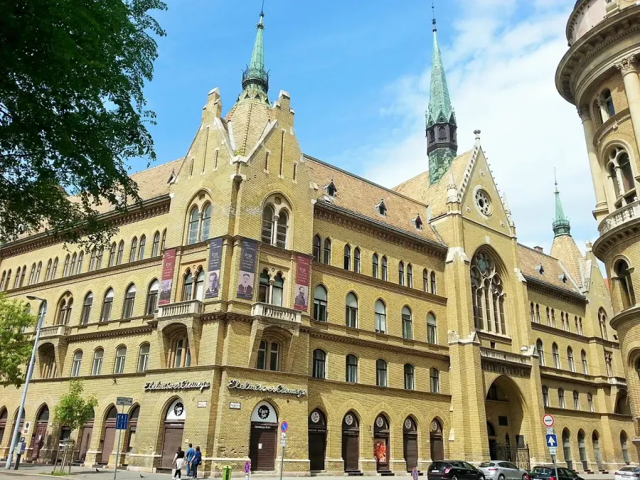 La carte Église unitarienne de Budapest
