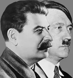 La carte Comparaison entre le nazisme et le communisme