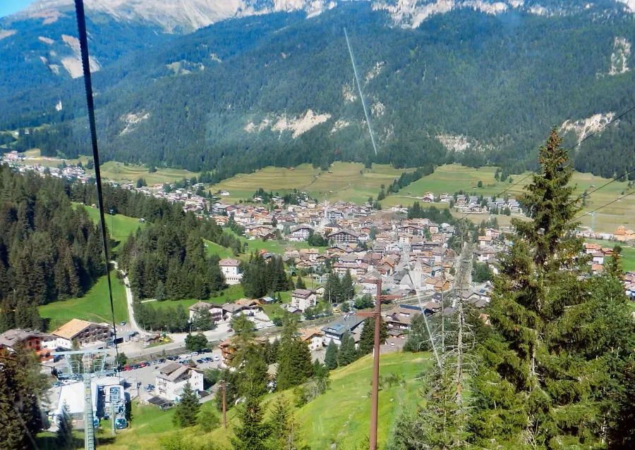 The Pozza di Fassa card