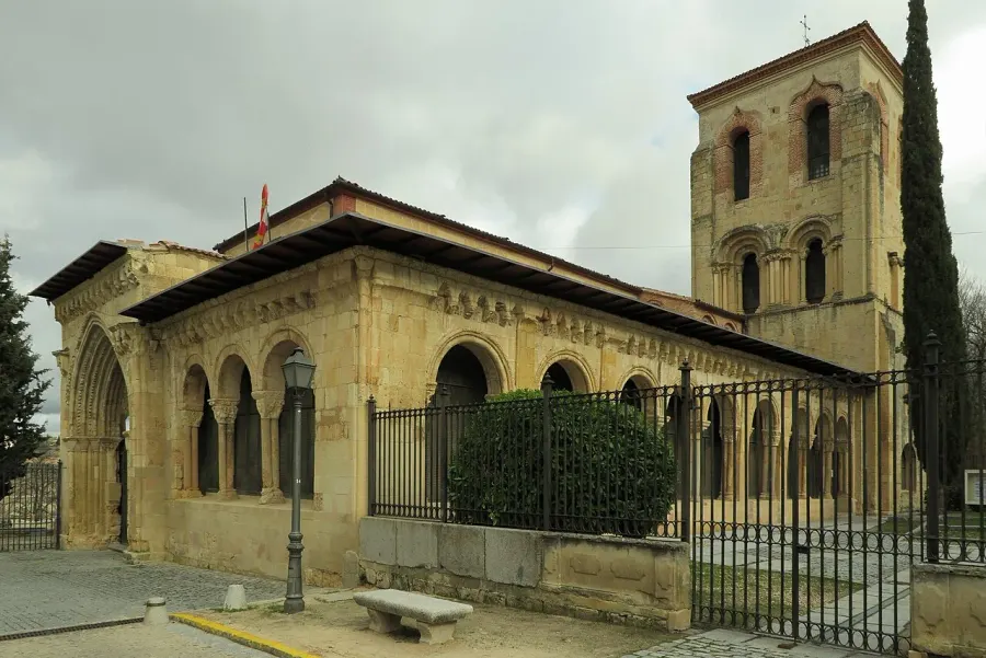 La carte Église de San Juan de los Caballeros