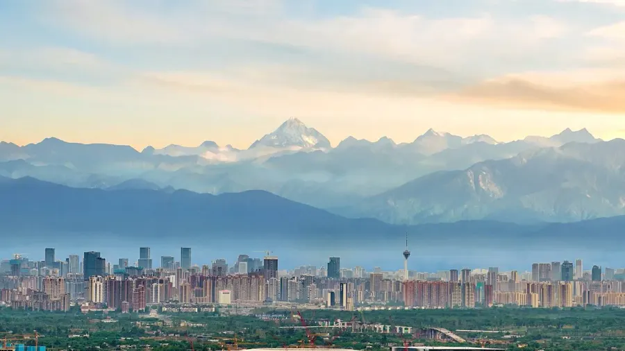 La carte Chengdu