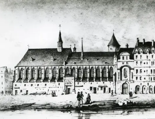 La carte Couvent des Grands-Augustins