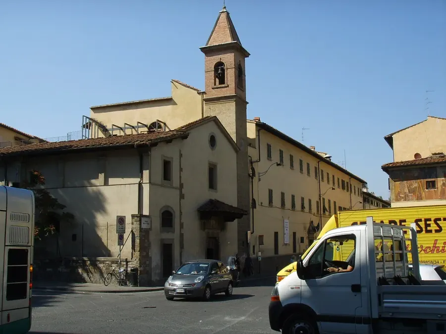 La carte Couvent et église San Giovanni Battista della Calza