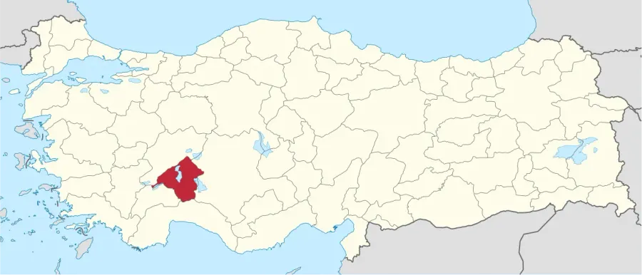 La carte Alburnus akili