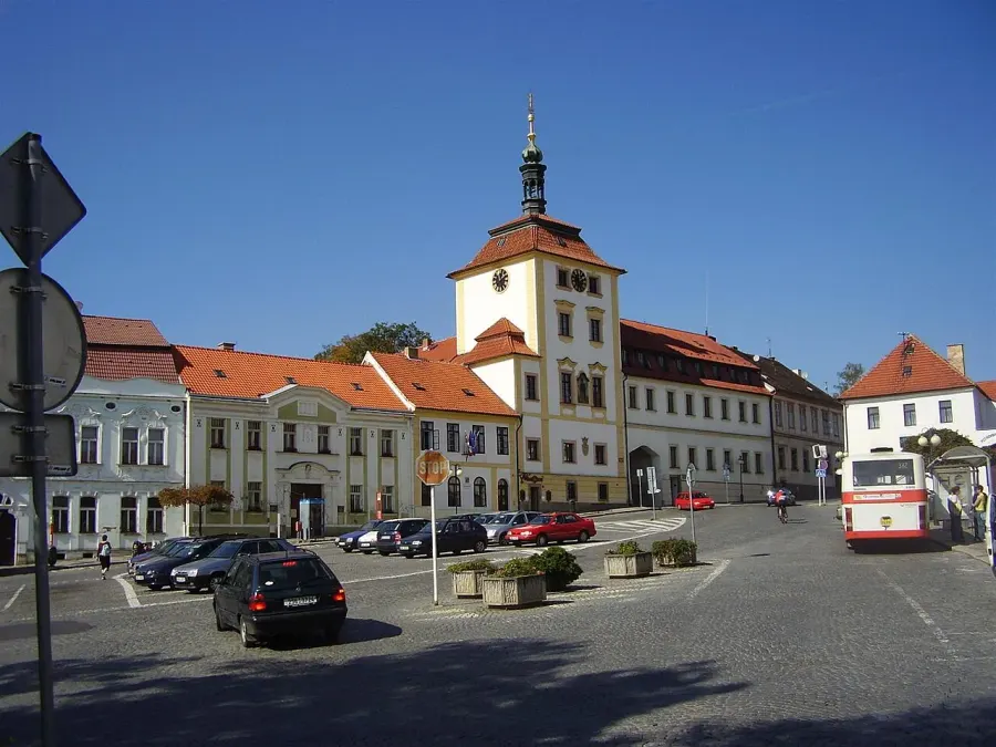 La carte District de Prague-Ouest