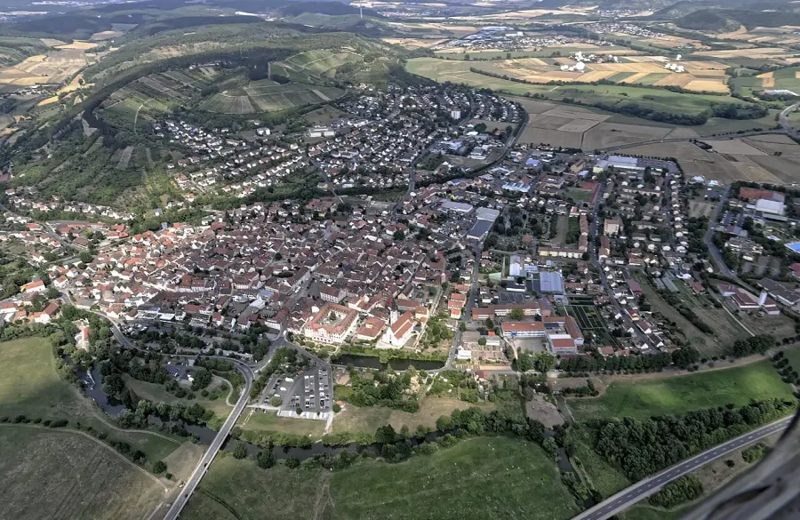 La carte Hammelburg