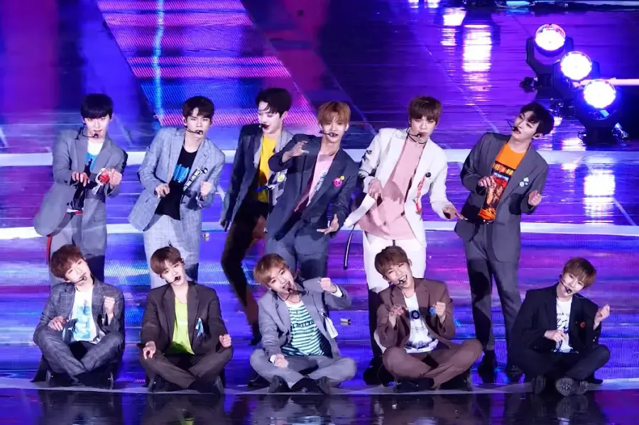 La carte Wanna One