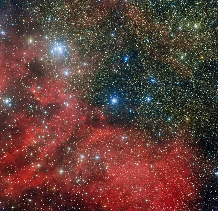 La carte NGC 6604