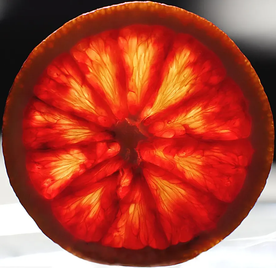 La carte Orange sanguine