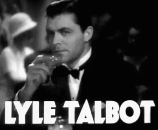 La carte Lyle Talbot