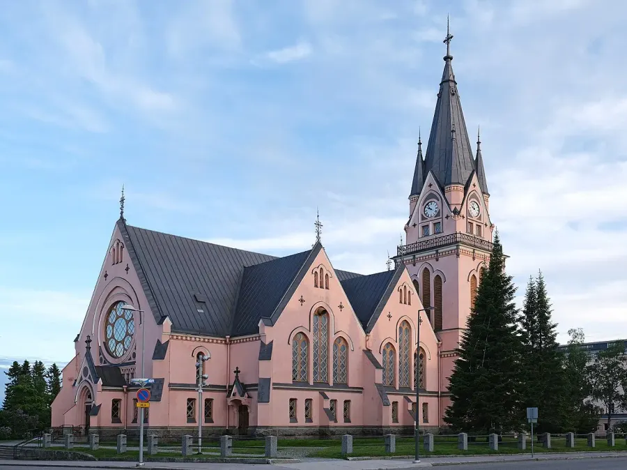La carte Église de Kemi