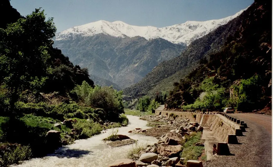 The Ourika River card