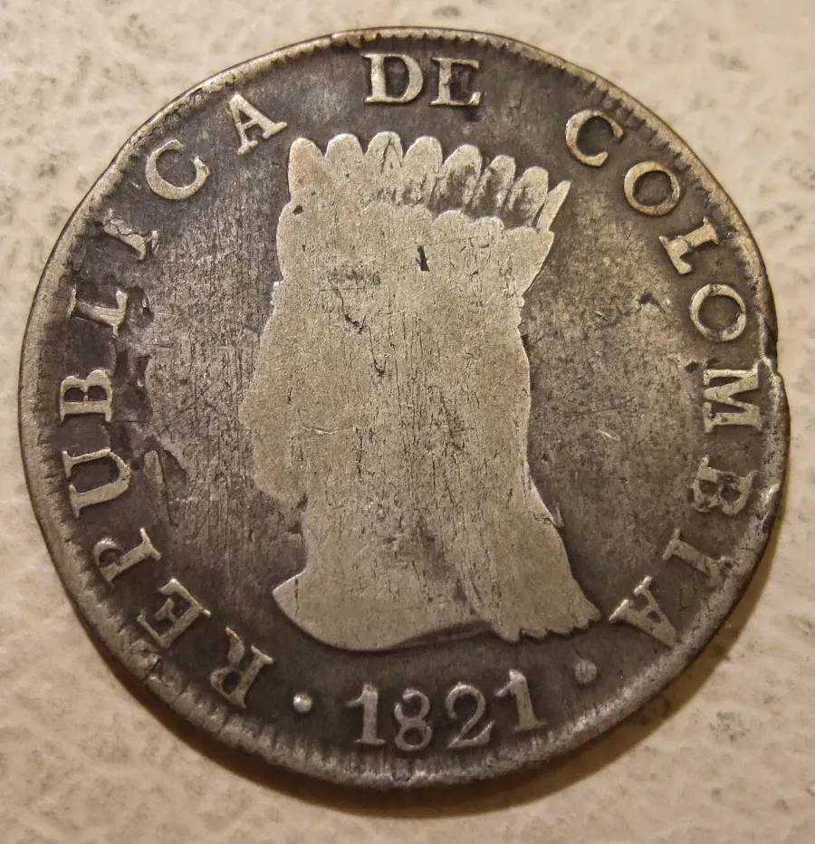 La carte Réal colombien