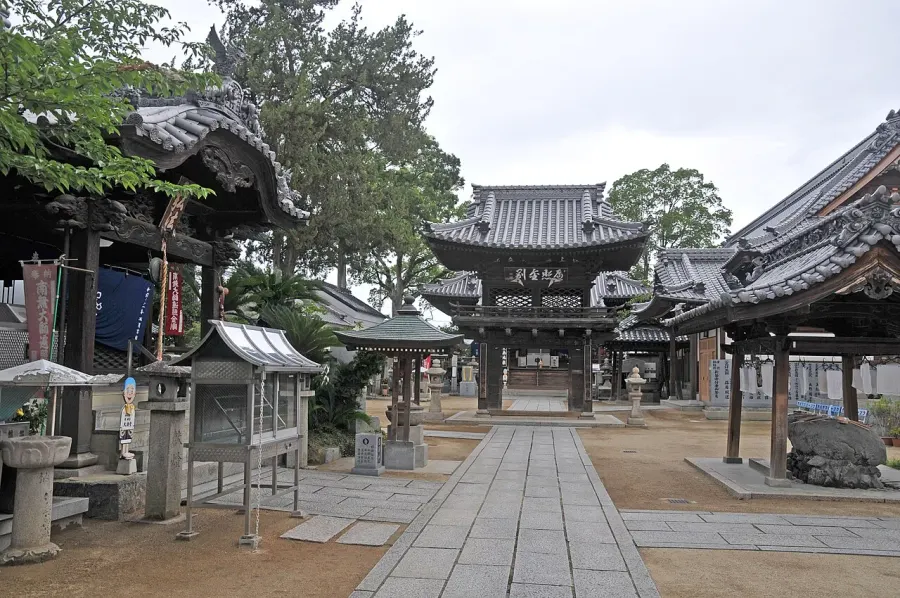 La carte Enmyō-ji
