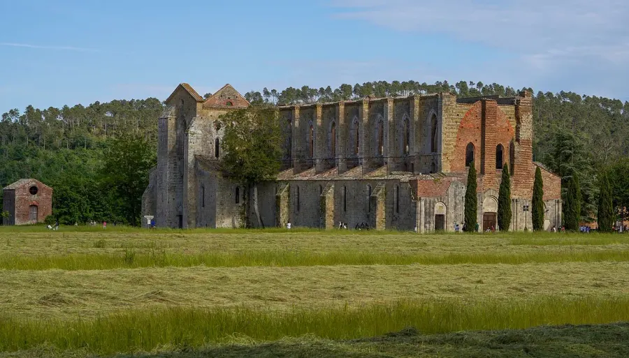 La carte Abbaye de San Galgano