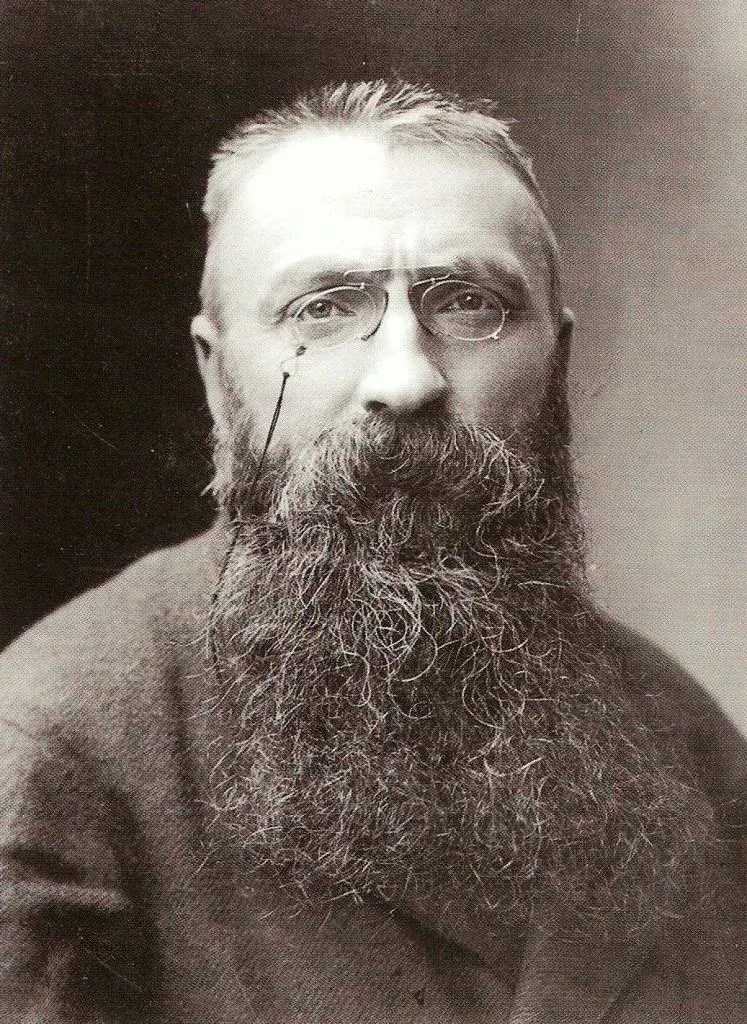 La carte Auguste Rodin