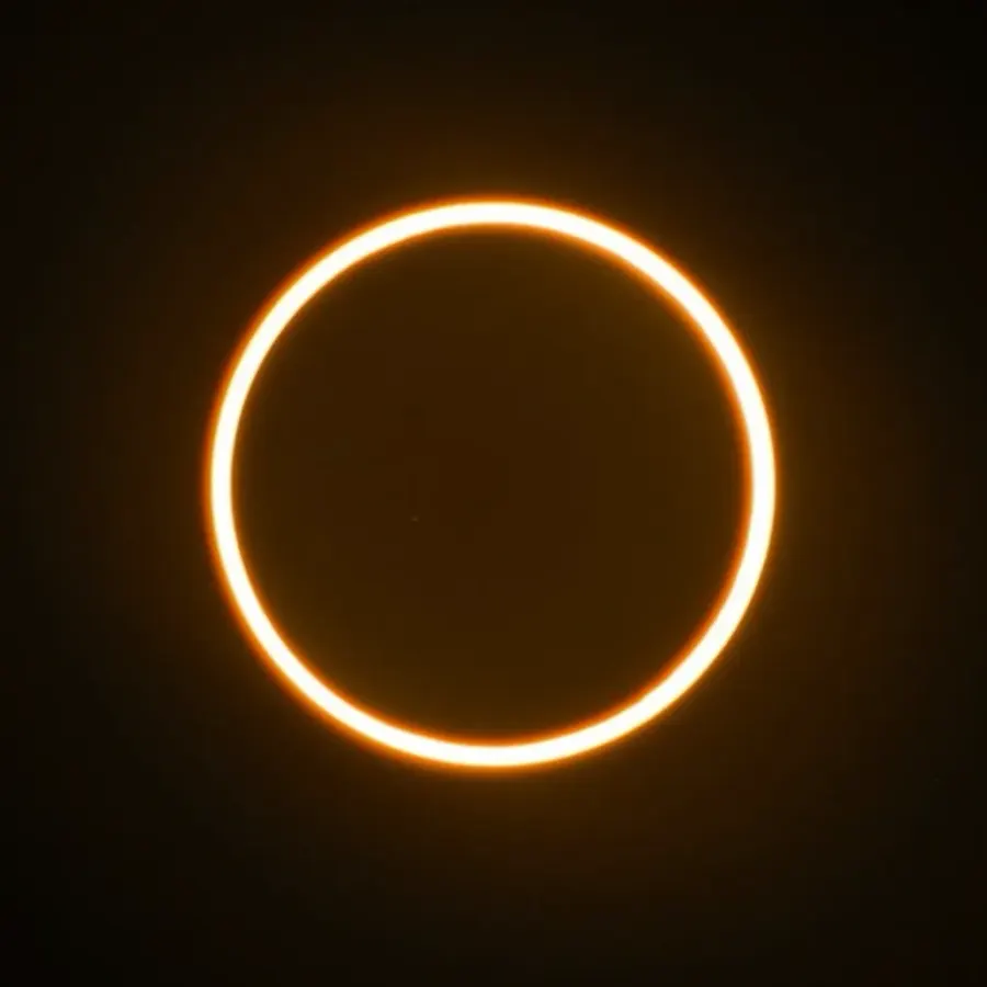 The Solar eclipse of October 14, 2023 card