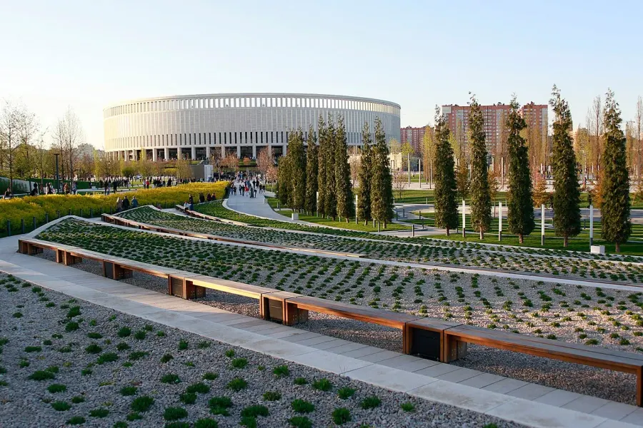 La carte Stade FK Krasnodar