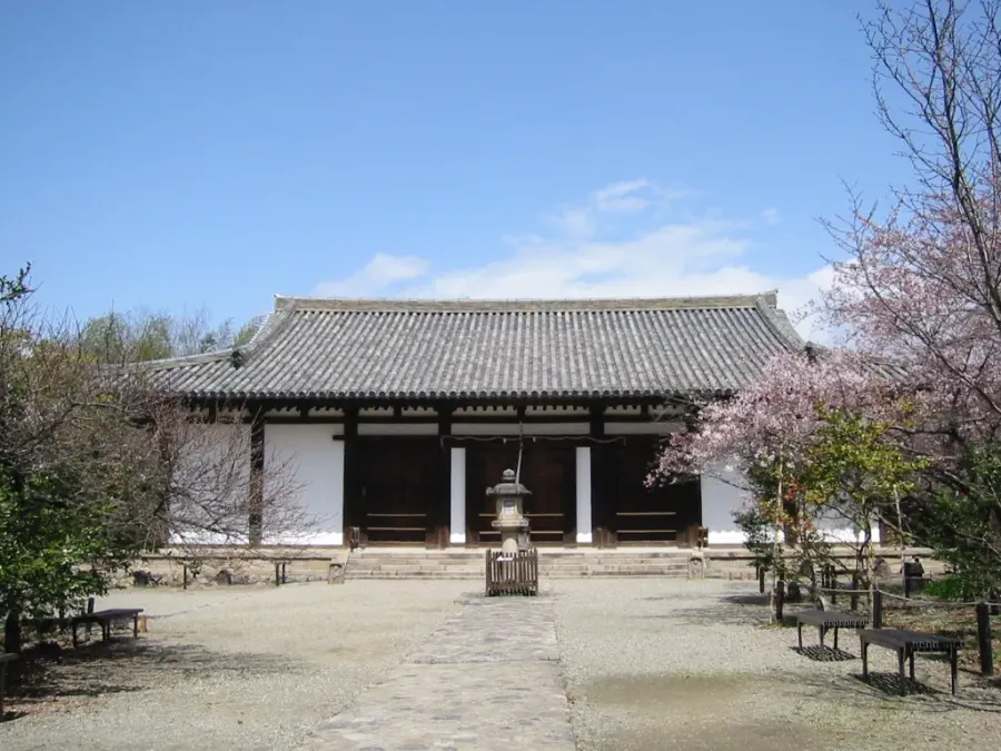 La carte Shin-Yakushi-ji
