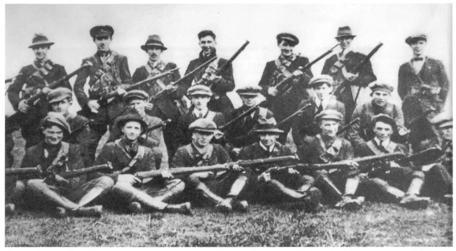 La carte Irish Republican Army