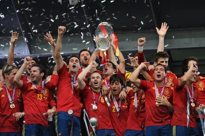 The UEFA Euro 2012 final card