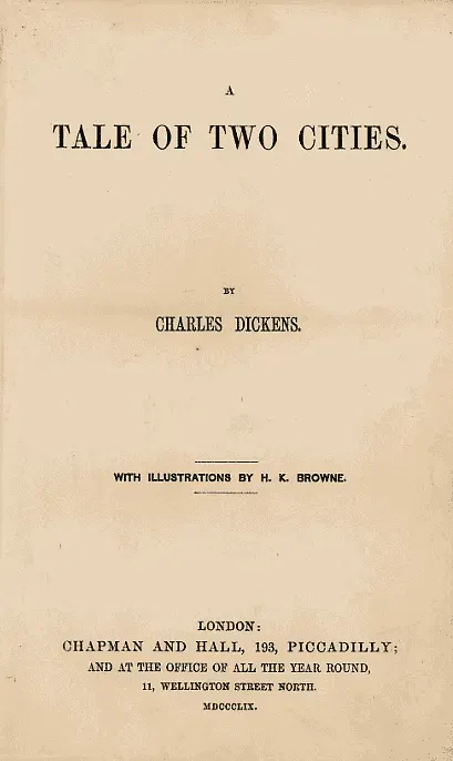 The A Tale of Two Cities card