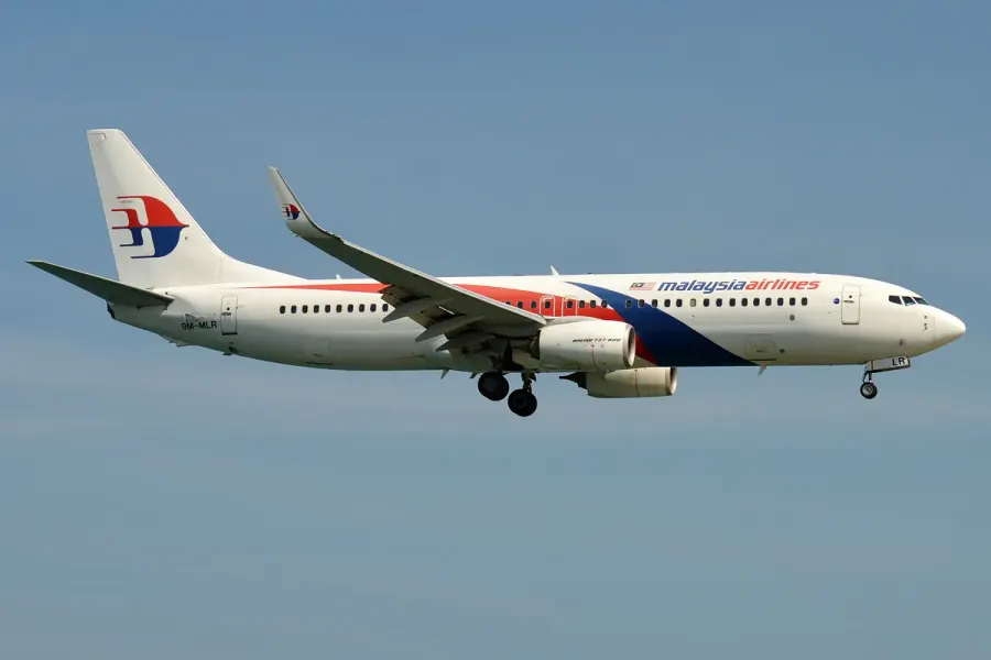 La carte Malaysia Airlines
